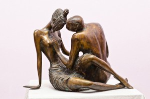1..Love2002 .year.bronze.38X50X48 cm 20000 $ by ZAKIR AHMEDOV